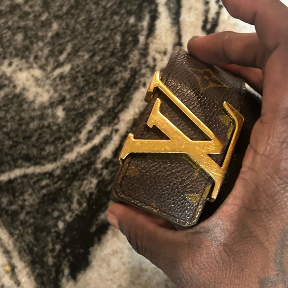 LOUIS VUITTON
Monogram LV Initiales 90/36  LV Monogram Belt - Picture 1 of 8